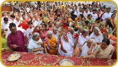 Pravachan Mandap Pratima Arrival